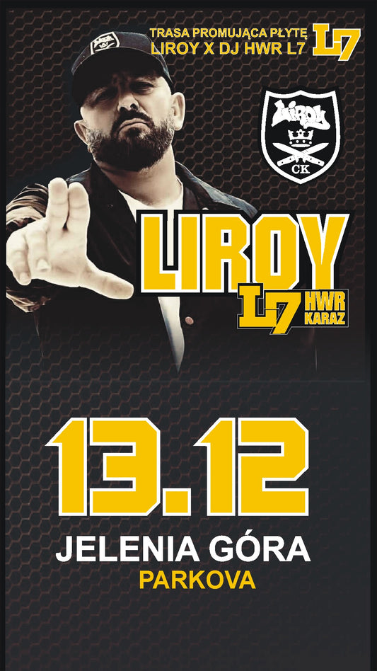 POWRÓT SCYZORYKA: LIROY + HWR & KARAZ W JELENIEJ GÓRZE! KLUB NOVA PARKOVA