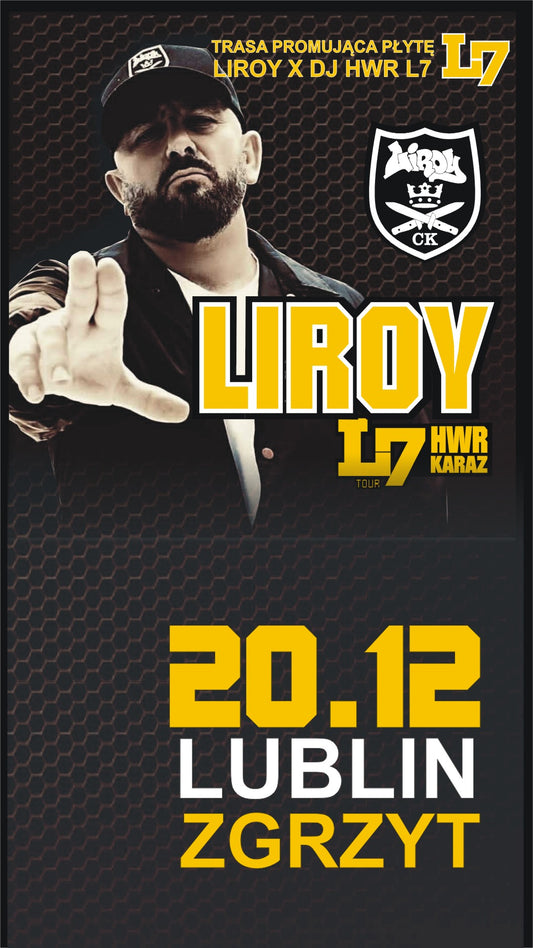 POWRÓT SCYZORYKA: LIROY + HWR & KARAZ W LUBLINIE!