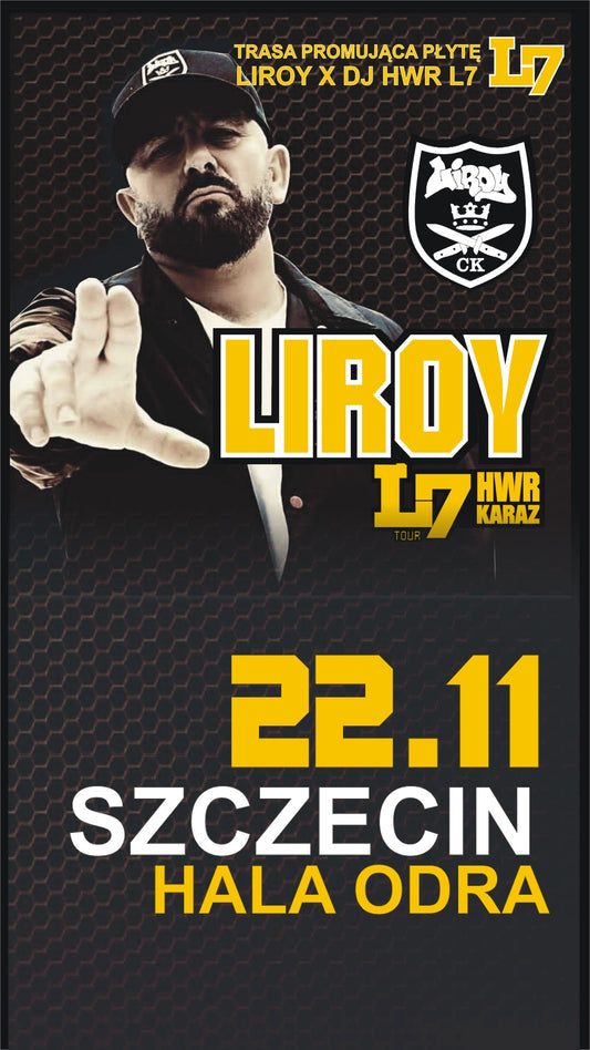 POWRÓT SCYZORYKA: LIROY + HWR & KARAZ W SZCZECINIE! HALA ODRA